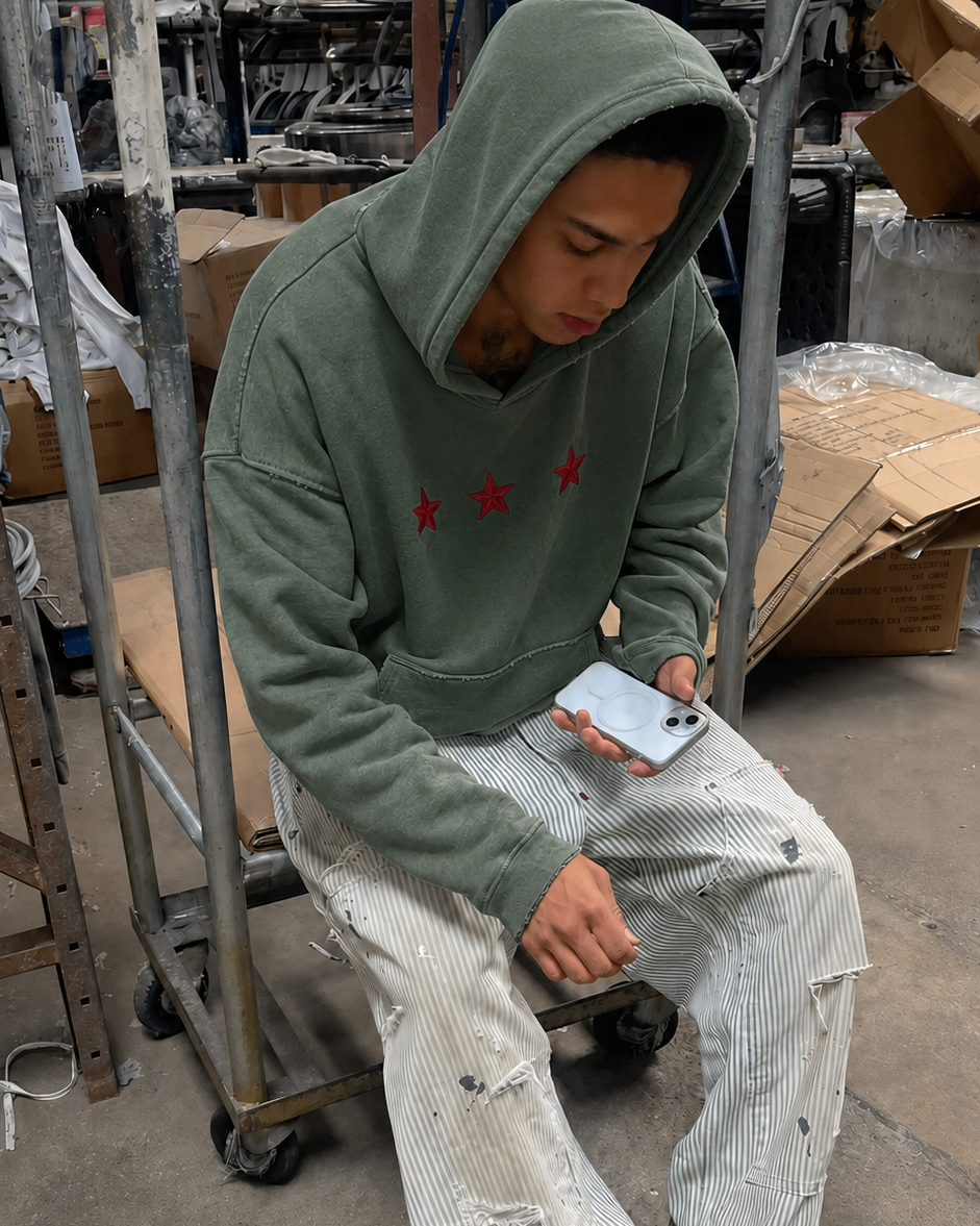 TRIPLE STAR HOODIE