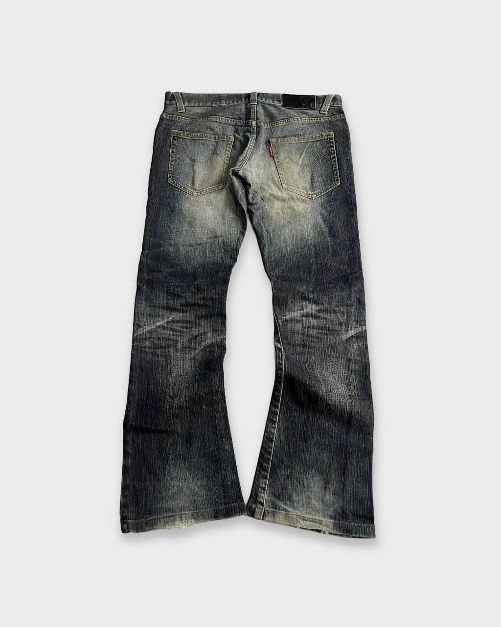 WASHED BOOTCUT DENIM