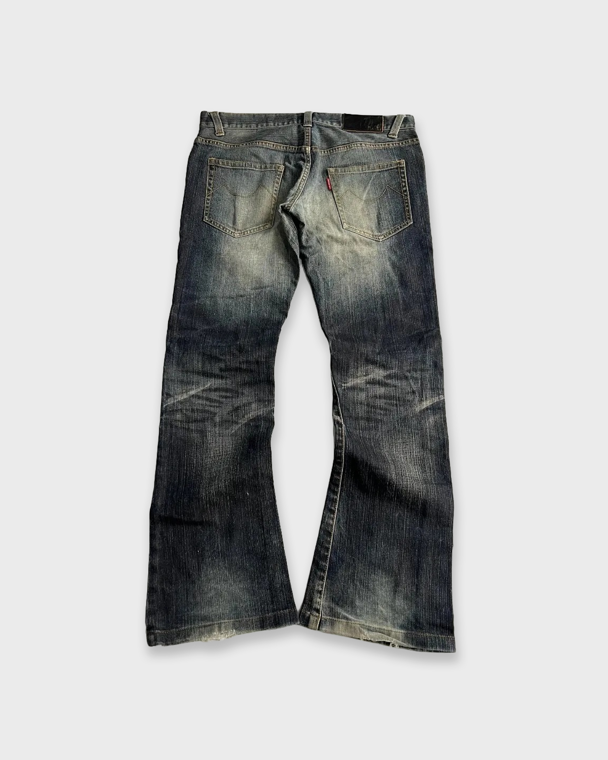 WASHED BOOTCUT DENIM