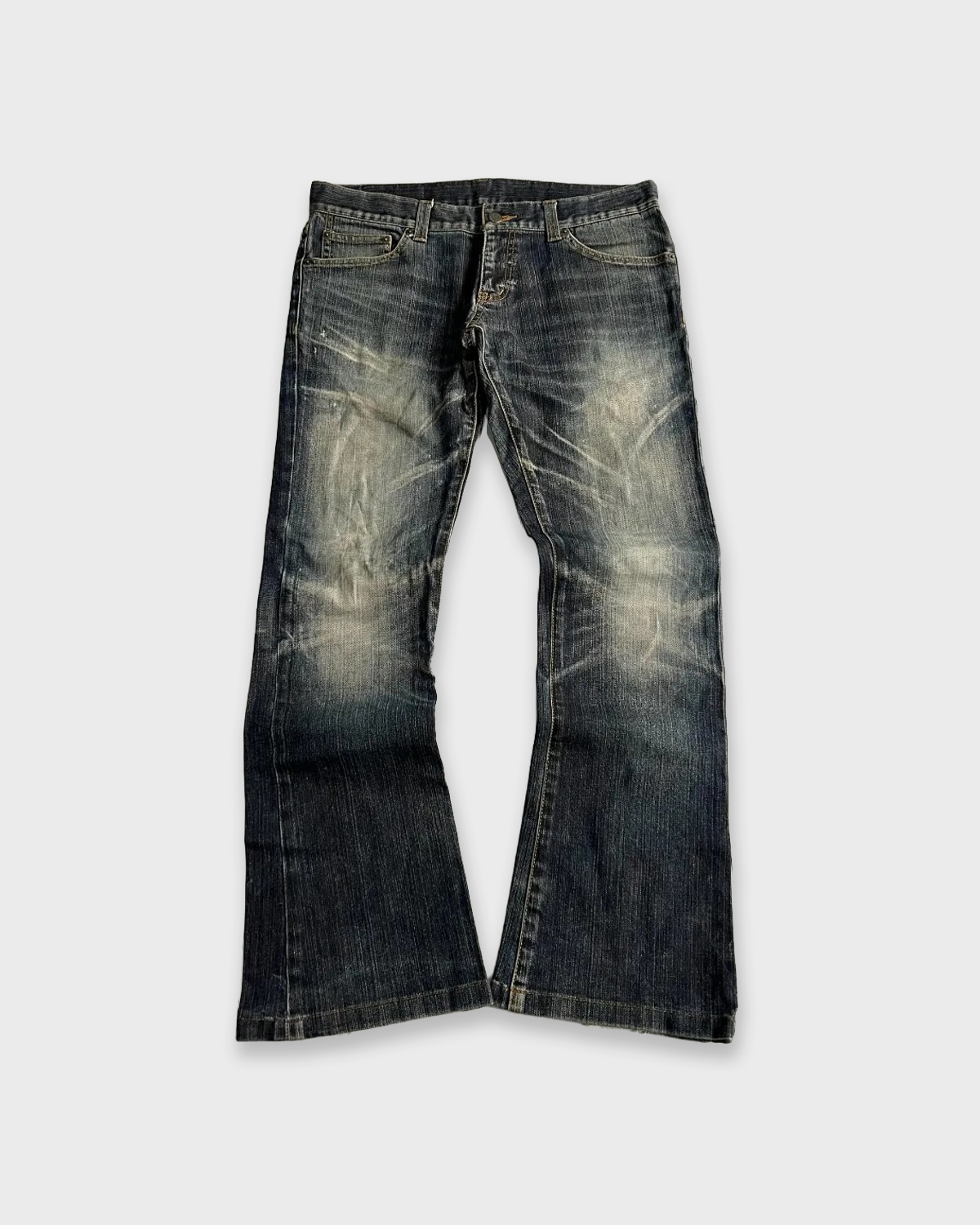 WASHED BOOTCUT DENIM