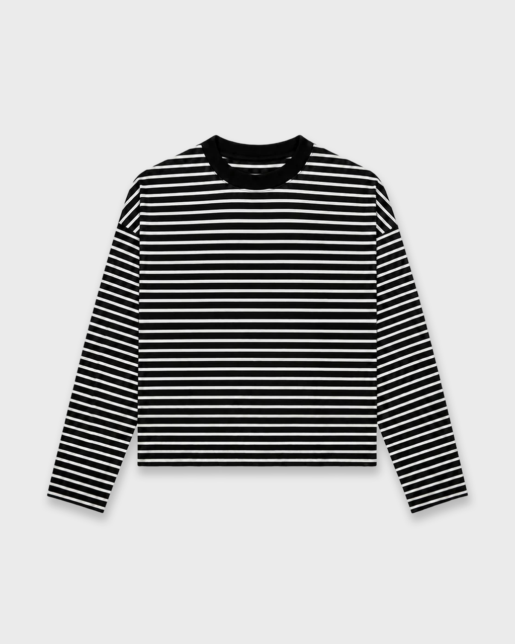BOXY STRIPED LONGSLEEVE