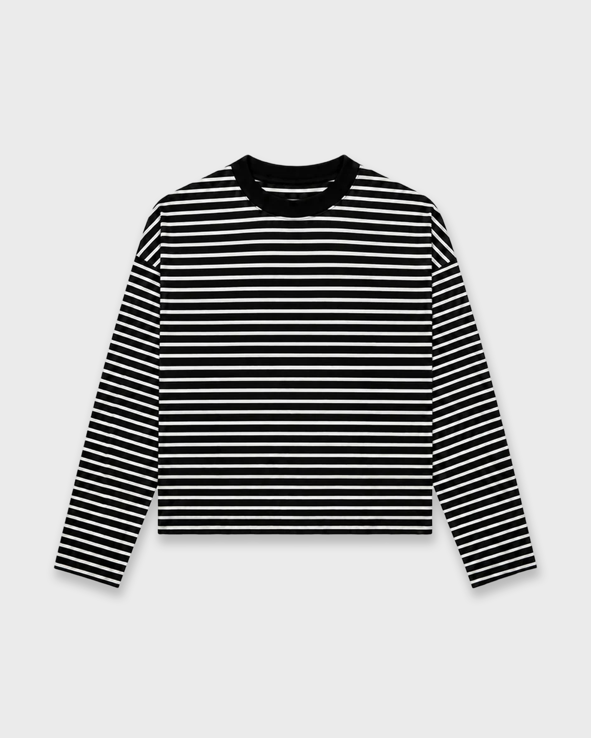 BOXY STRIPED LONGSLEEVE