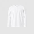 Soft Long Sleeve Henley Tee