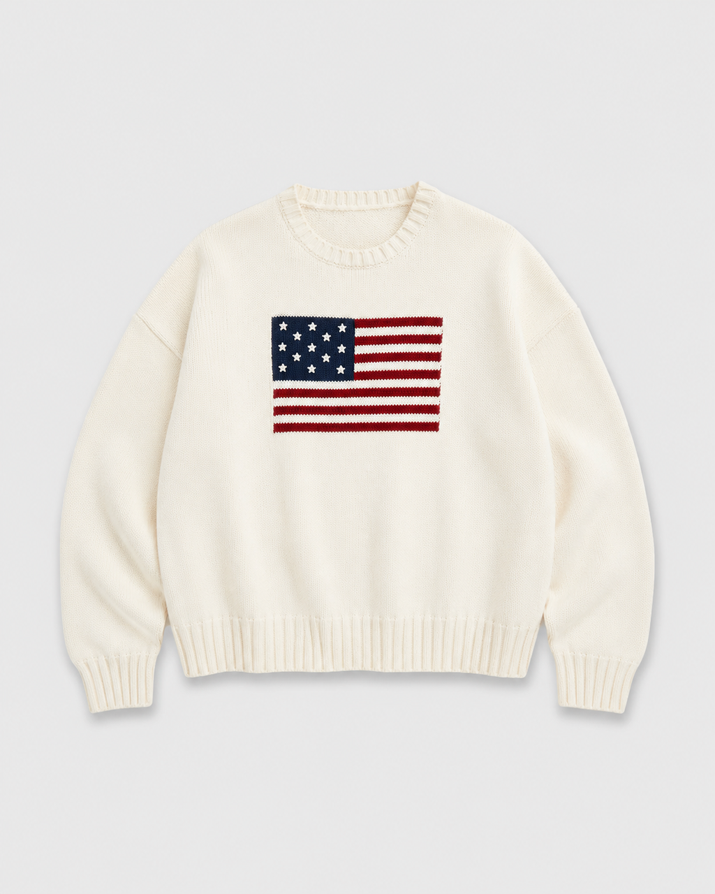 FLAG KNIT SWEATER