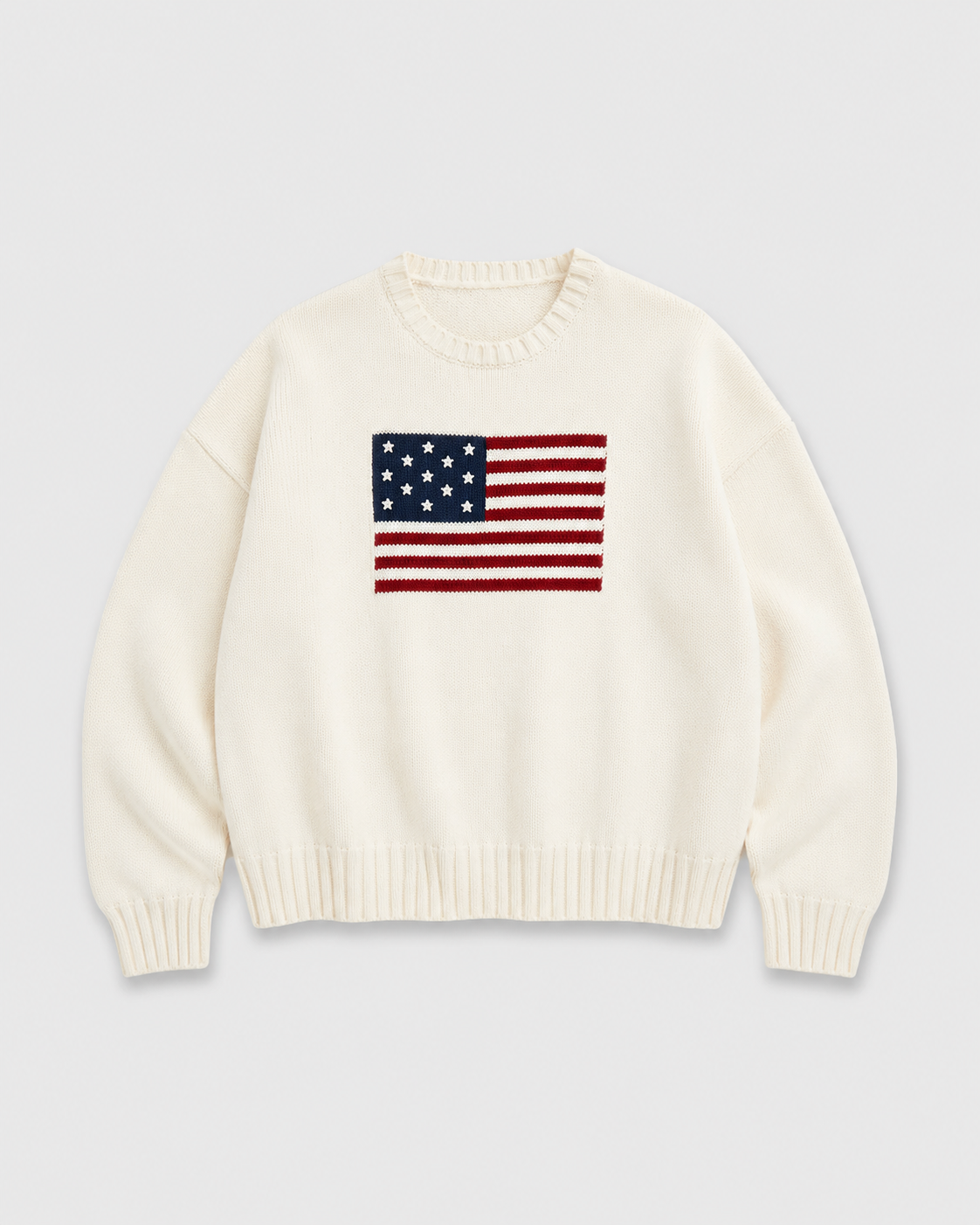 FLAG KNIT SWEATER