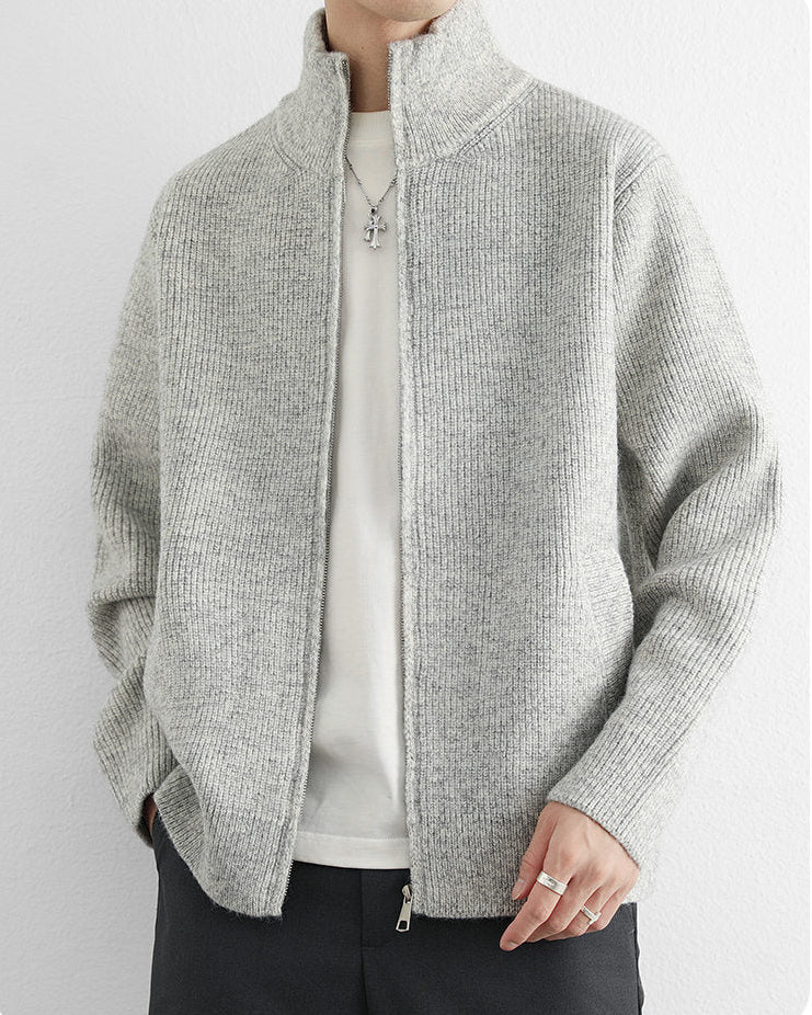 MERCER KNIT ZIP UP