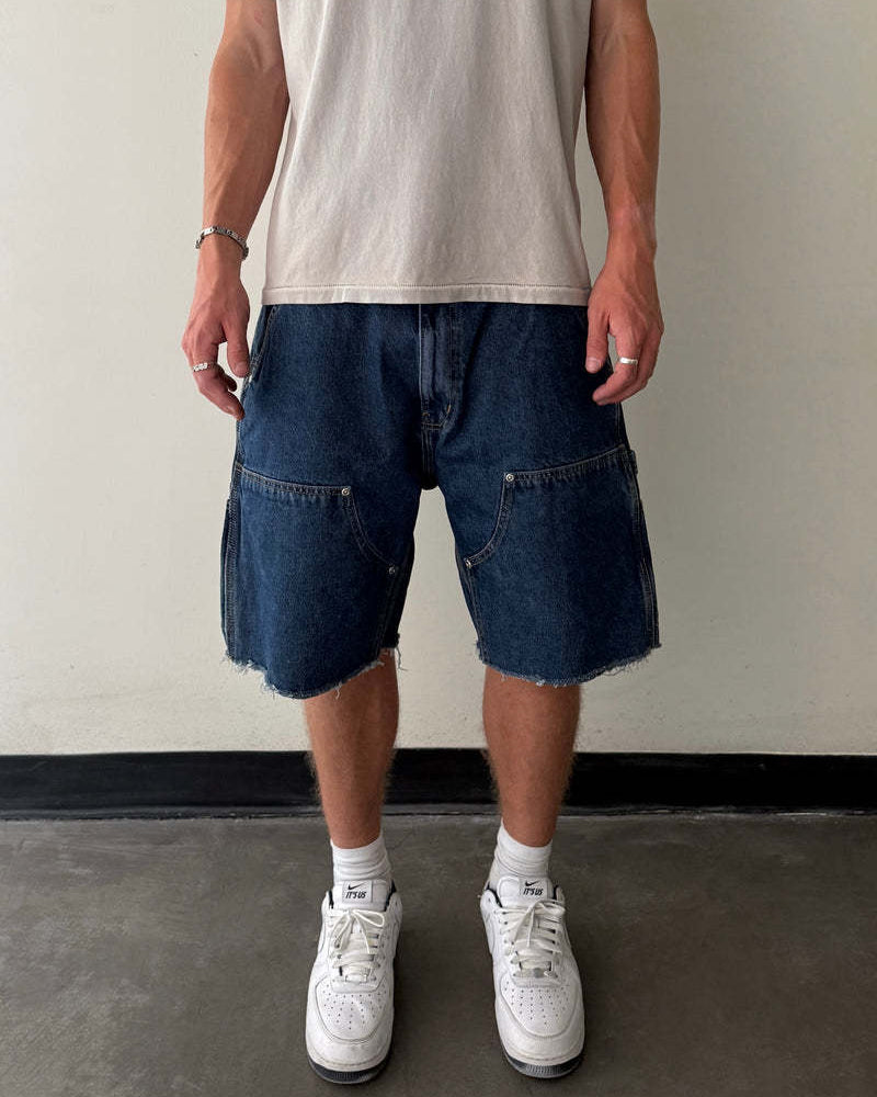 WASHED CARPENTER JORTS