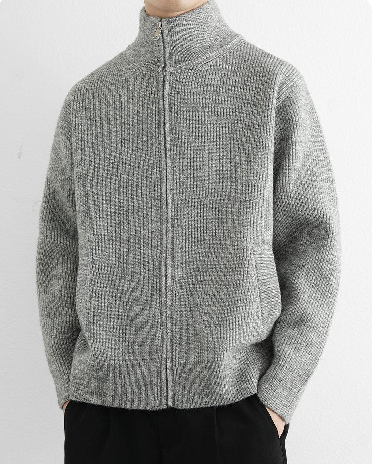 MERCER KNIT ZIP UP