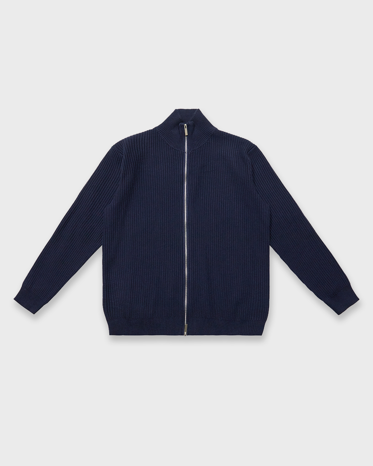 RIBBED KNIT CARDIGAN