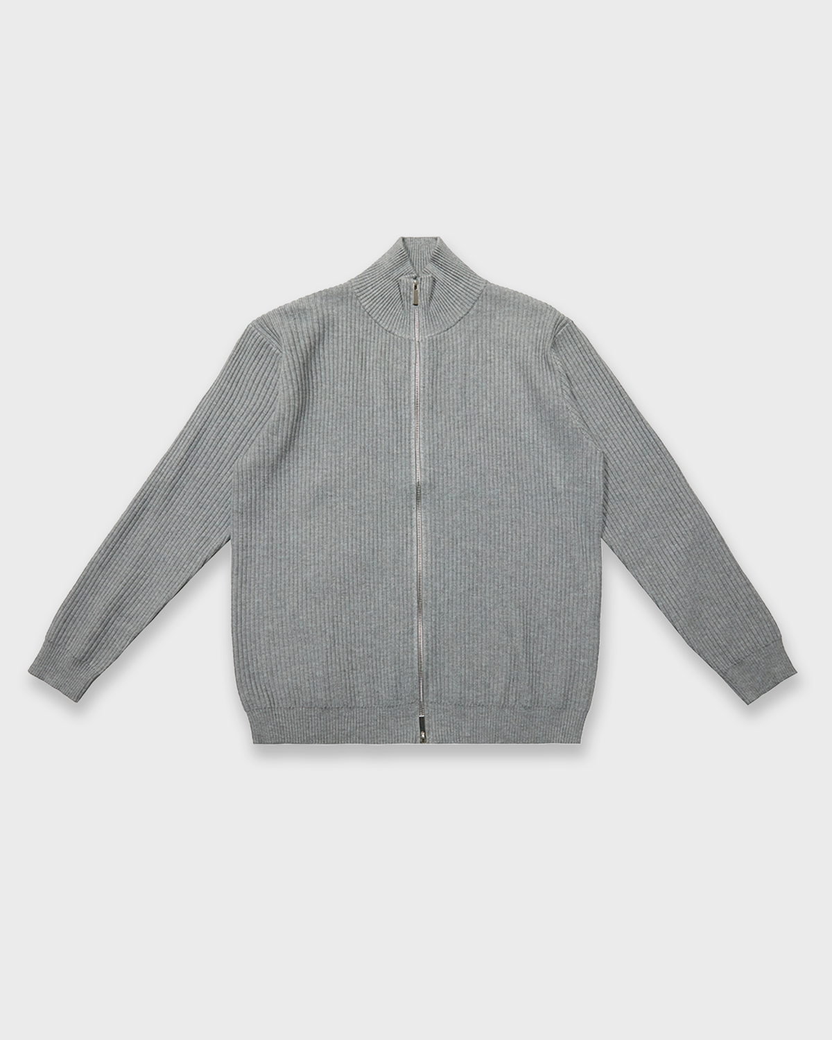 RIBBED KNIT CARDIGAN