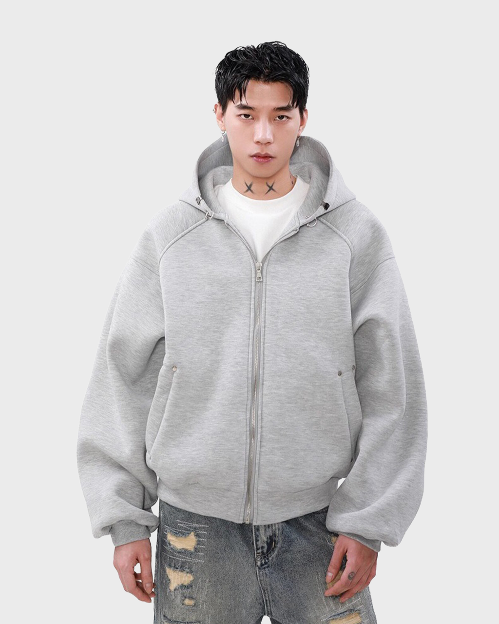SAINTS BOXY ZIP UP