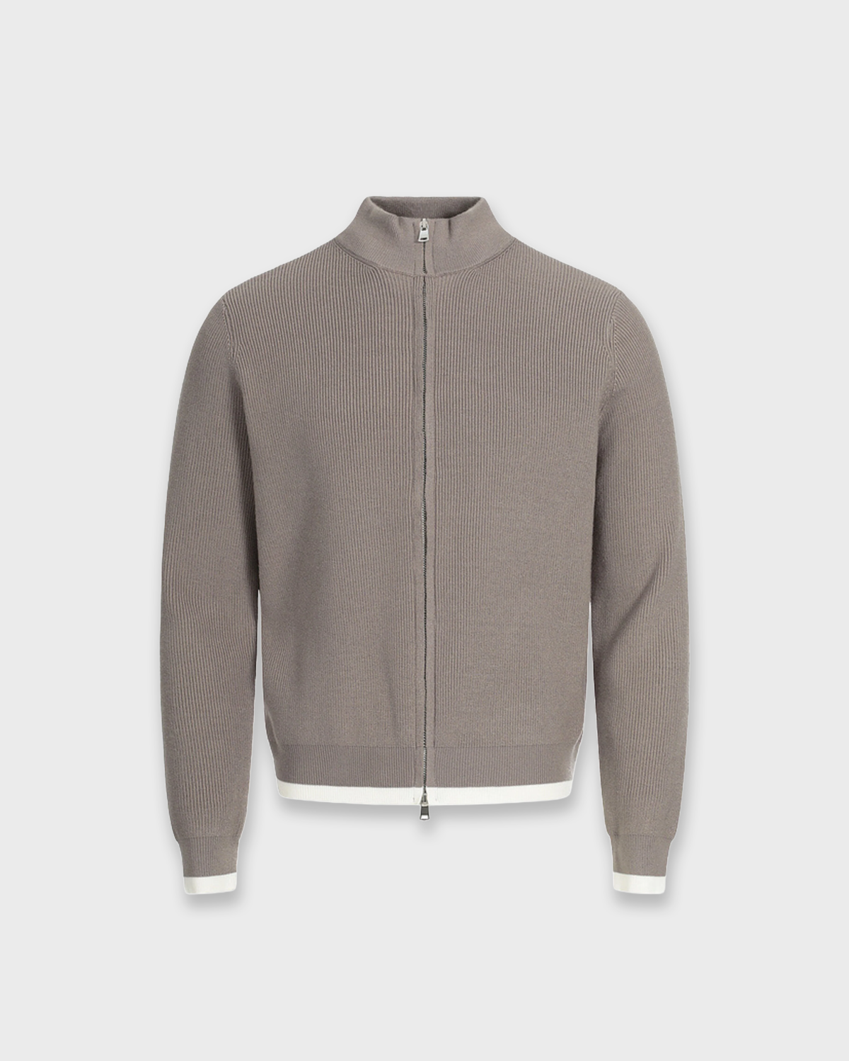 SOMBRE ZIPUP SWEATER