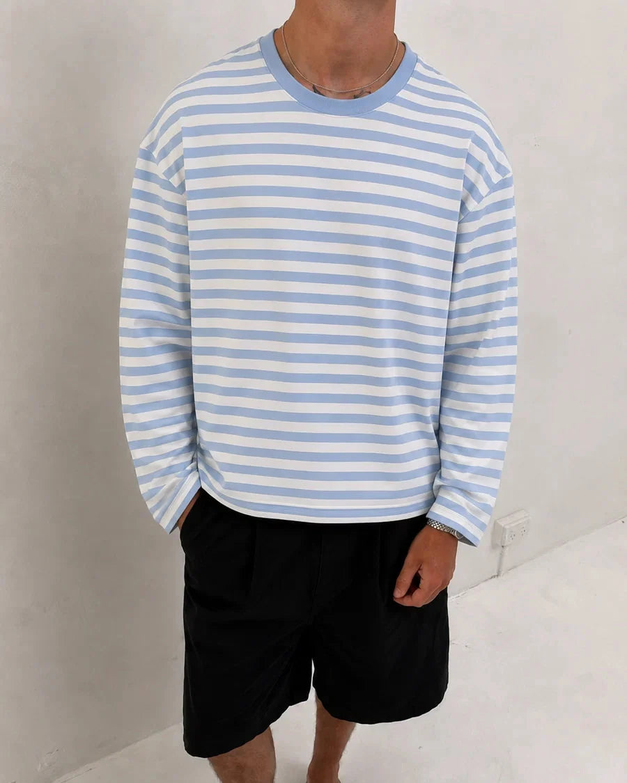 BOXY STRIPED LONGSLEEVE