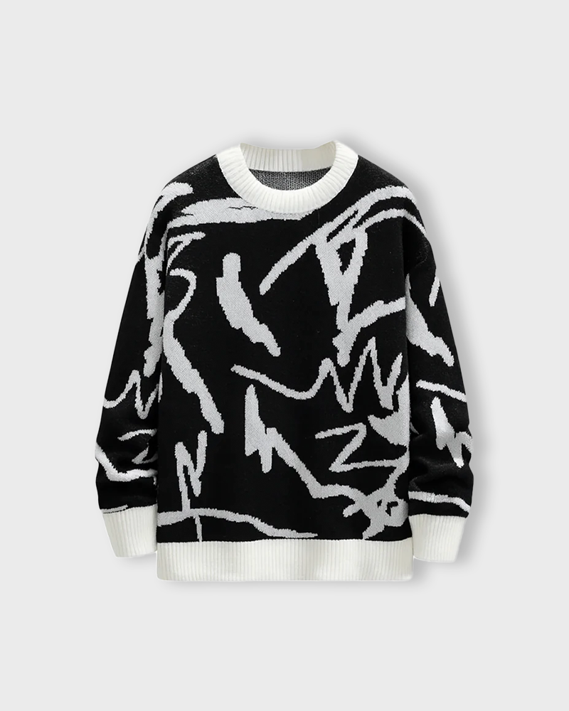 TRACE KNIT SWEATER
