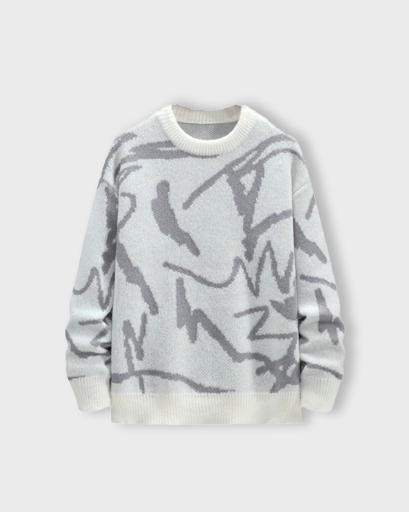 TRACE KNIT SWEATER