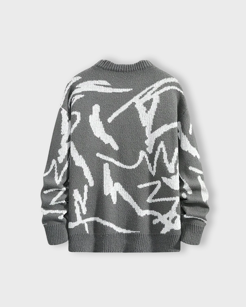 TRACE KNIT SWEATER