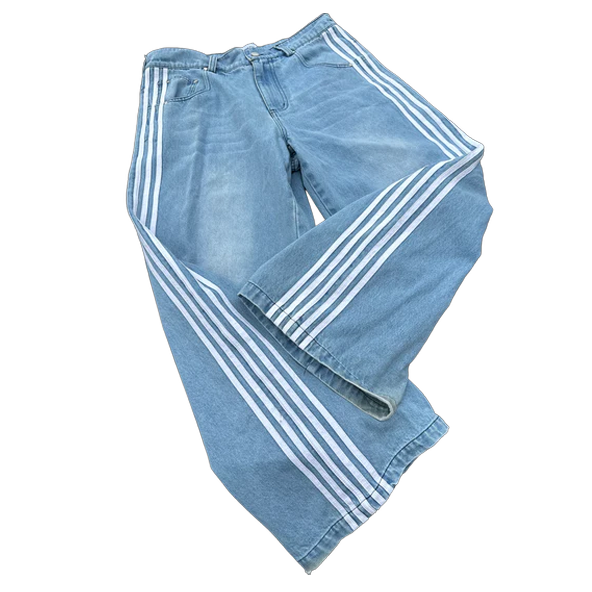 STRIPED JEANS
